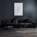 Tablou Canvas - Cerc de stele în jurul inelului Artă geometrică minimalistă