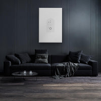 Tablou Canvas - Cerc de stele în jurul inelului Artă geometrică minimalistă