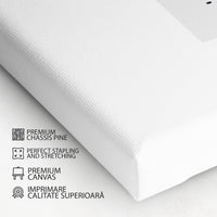 Tablou Canvas - Cerc de stele în jurul inelului Artă geometrică minimalistă
