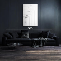 Tablou Canvas - Cerc de stele în jurul inelului Artă geometrică minimalistă